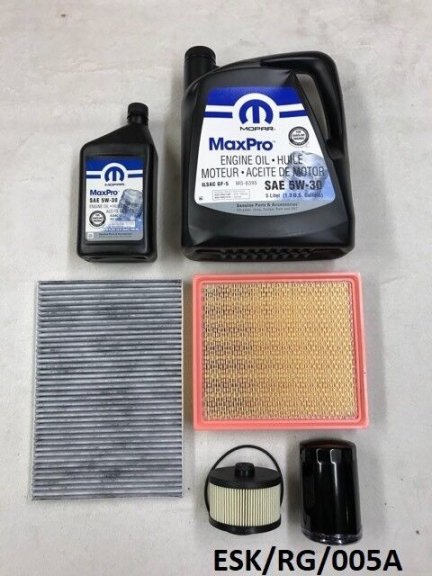 Engine Medium Service KIT for Chrysler Voyager 2.5D & 2.8D 2001-2005 ESK/RG/005A