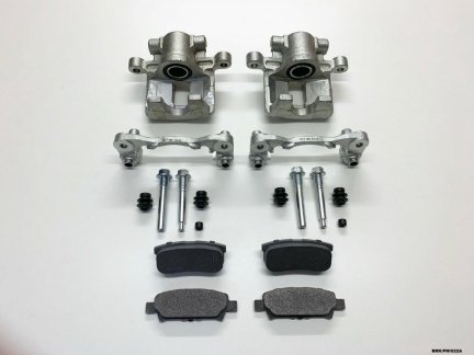 2 x Rear Caliper Complete & Pads for Dodge Caliber PM 2007-2012 262  BRK/PM/022A