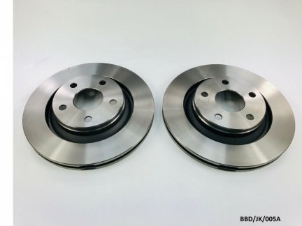 2 x Front HD Brake Discs 332mm for Jeep Wrangler JK 2007-2018 BBD/JK/005A