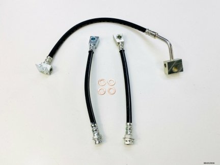 3 x Rear Brake Flexi Hose for Jeep Cherokee ( Liberty ) KJ 2002-2005 BBH/KJ/003A