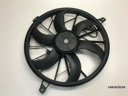 Radiator Fan Assembly 2-pin for Cherokee Liberty KJ 3.7L 2004-2006 CHA/KJ/015A