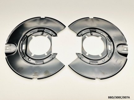 2 x Rear Brake Backing Plate Shield for Chrysler 300C 2005-2023 BBD/300C/007A