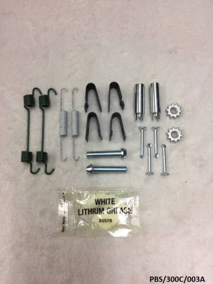 Parking Brake Shoes Fitting KIT for Chrysler 300C 2005-2016 PBS/300C/003A
