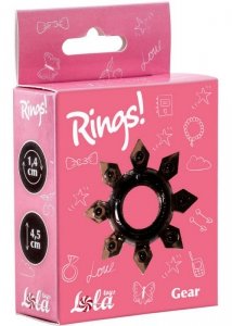 Pierścień-Cockring Rings Gear black