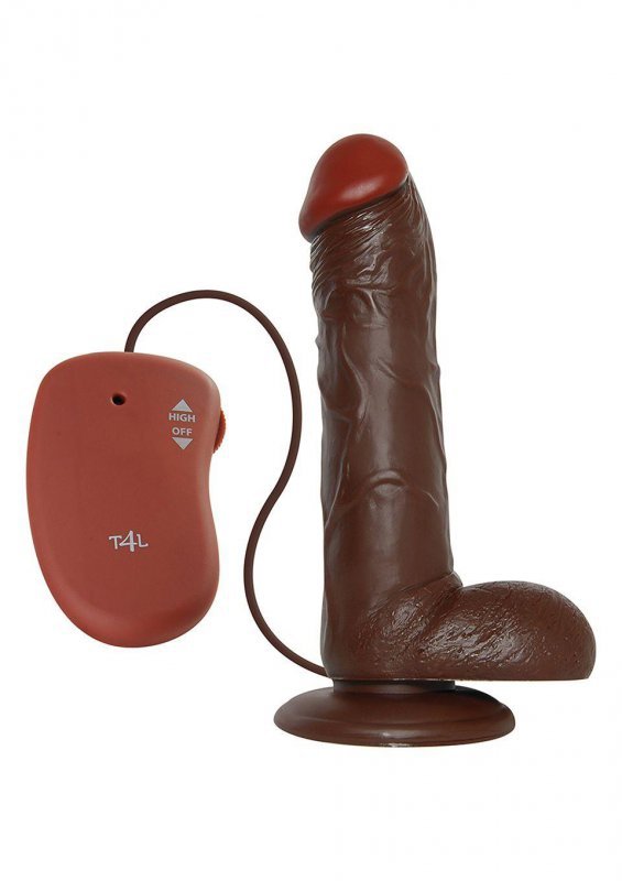Wibrator-REALISTIC VIBRATOR REAL RAPTURE BROWN 10&quot;