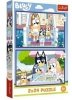 Puzzle 2x24 Bluey Zabawna Bluey