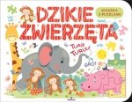 Dzikie zwierzęta Książka edukacyjna z puzzlami