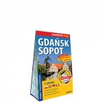 Gdańsk Sopot kieszonkowy laminowany plan miasta 1:26000