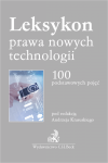 Leksykon prawa nowych technologii. 100 podstawowych pojęć