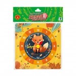 Zegar edukacyjny. Lisek