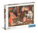 Puzzle 1000 elementów. HQ Curious Whiskers