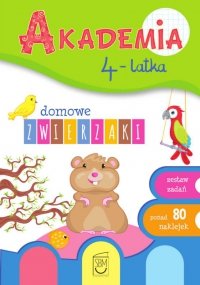 Domowe zwierzaki. Akademia 4-latka 