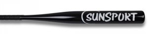 Sunsport Baseball Czarny Aluminium Bat 32