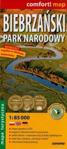 Biebrzański Park Narodowy Mapa turystyczna 1:85 000