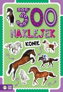300 naklejek Konie