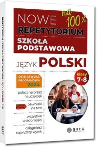 Nowe Repetytorium na 100% Językl polski 7-8