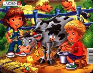 Układanka Farmkids mini 8 elementów
