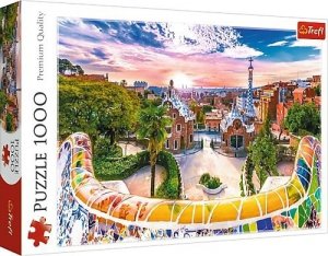 Trefl puzzle 1000 Zachód słońca nad Barceloną