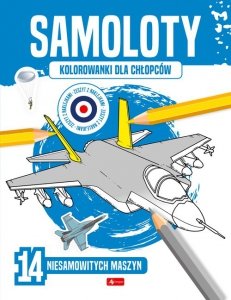 Kolorowanki dla chłopców Samoloty