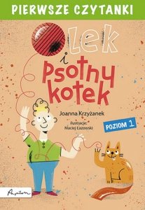 Pierwsze czytanki Olek i psotny kotek
