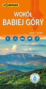 Wokół Babiej Góry - mapa laminowana