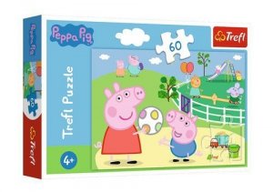Puzzle Świnka Peppa Zabawy w gronie przyjaciół 60