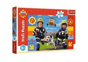 Puzzle Zawsze pomocny Strażak Sam 100