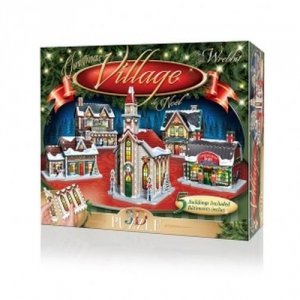 Puzzle 3D Christmas Village 116 elementów