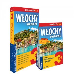 Włochy północne 3w1 przewodnik + atlas + mapa