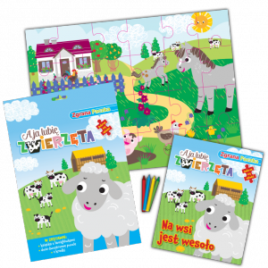 Na wsi jest wesoło. ja lubię zwierzęta. Zgrana paczka