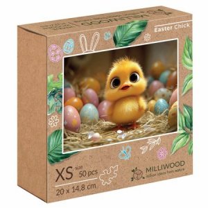 Puzzle 50 Milliwood  Wielkanocny Kurczaczek