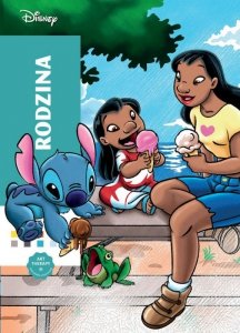 Rodzina. Disney. Zagadkowe rysunki. Kolorowanka antystresowa. Art therapy