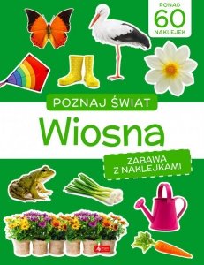 Wiosna Zabawa z naklejkami. Poznaj Świat