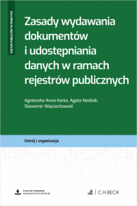 Zasady wydawania dokumentów i udostępniania danych w ramach rejestrów publicznych + wzory do pobrania