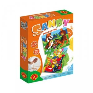 Sandy - piaskowe malowanki. Kotki, pieski.