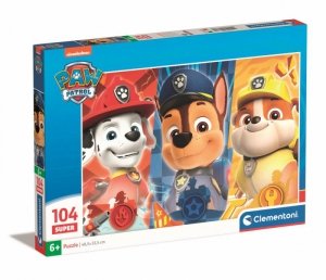 Puzzle Super 104 elementów. Paw Patrol 1