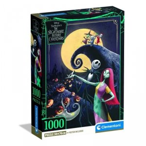 Puzzle 1000 elementów. Compact Nightmare Before Christmas
