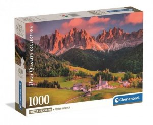 Puzzle 1000 elementów. Compact.  Magical Dolomites