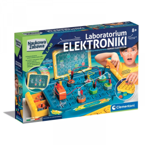 Naukowa zabawa. Laboratorium elektroniki. Clementoni 50727