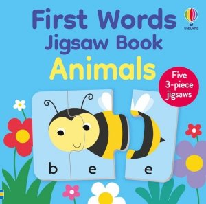 First Words Jigsaw Book. Animals