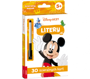 Disney Uczy. Litery. Karty