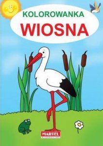 Kolorowanka Wiosna wyd. Martel