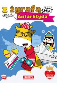 Kolorowanka z Żyrafą przez świat. Antarktyda