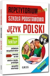 Repetytorium na 100%. Szkoła Podstawowa. Język polski. Klasy 4-6 2025