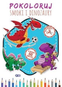 Pokoloruj Smoki i Dinozaury