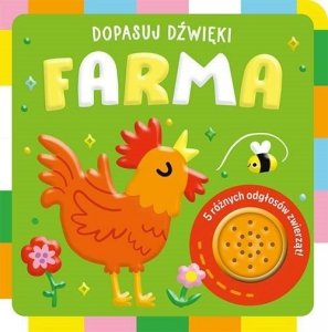 Dopasuj dźwięki. Farma książka