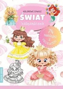 Kolorowe chwile. Świat Księżniczek z brokatem