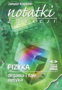 Drgania i fale, optyka.  Notatki z lekcji. Fizyka