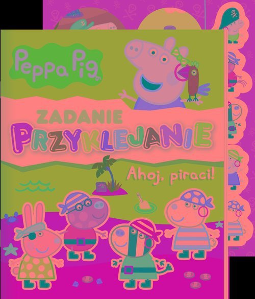 Peppa Pig Zadanie Przyklejanie Część 6