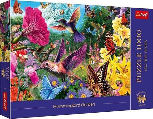 Puzzle 1000 Premium Plus Tea Time Ogród dla ptaków